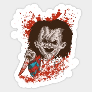 Chucky Sticker